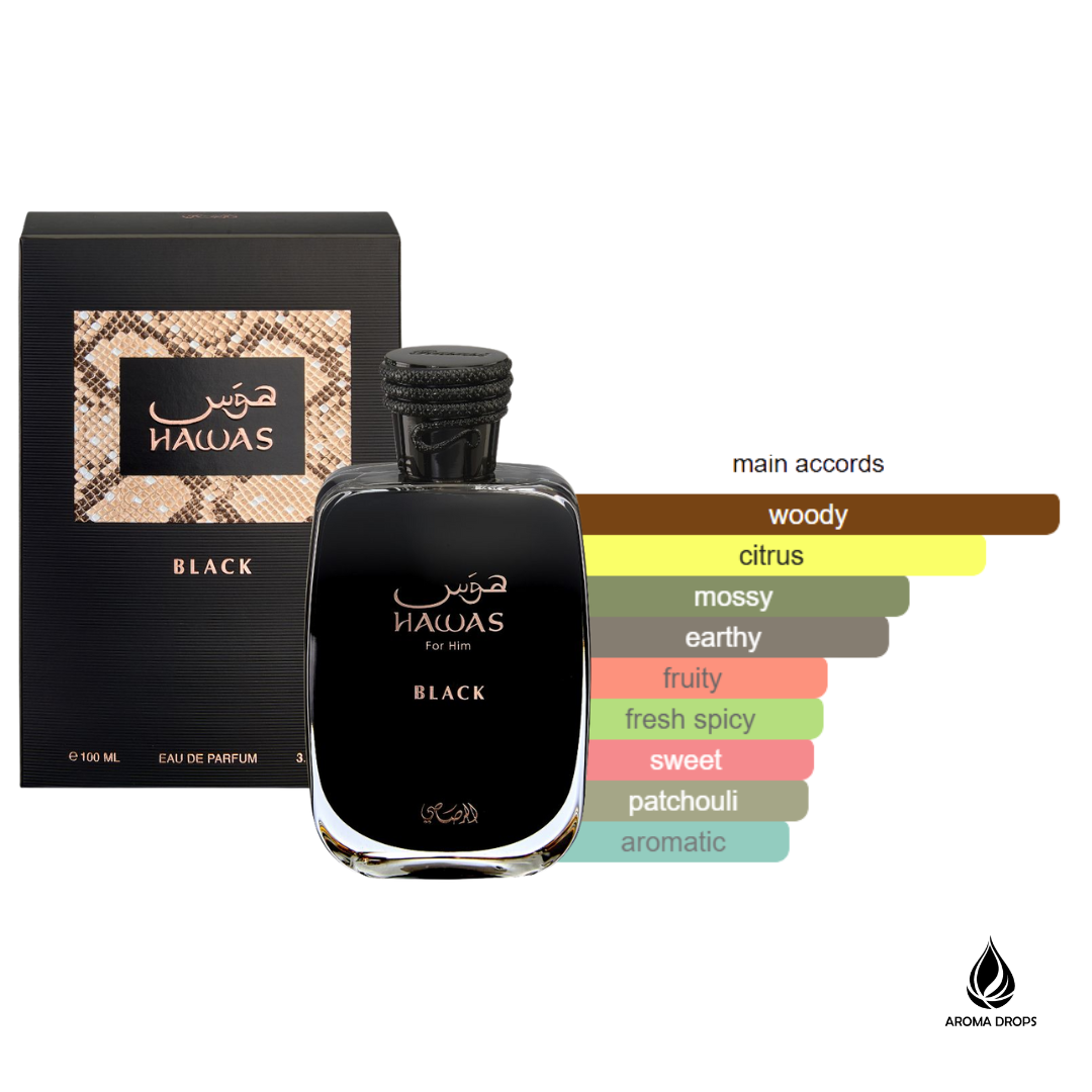 Hawas Black EDP 100ml